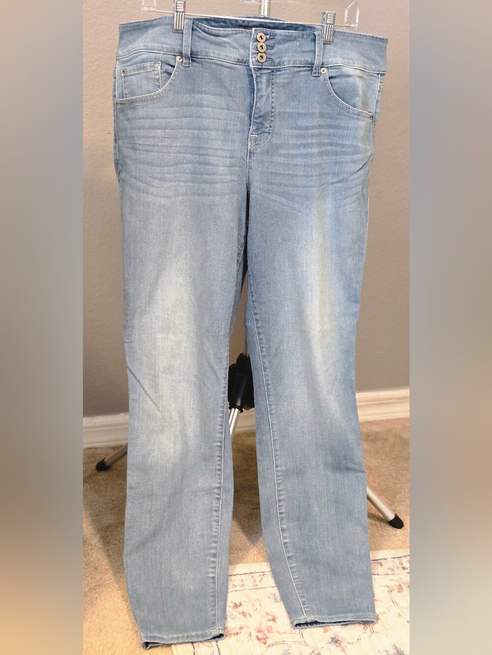Torrid Premium Jegging Jeans 20XT Extra Tall Light Wash Skinny Stretch